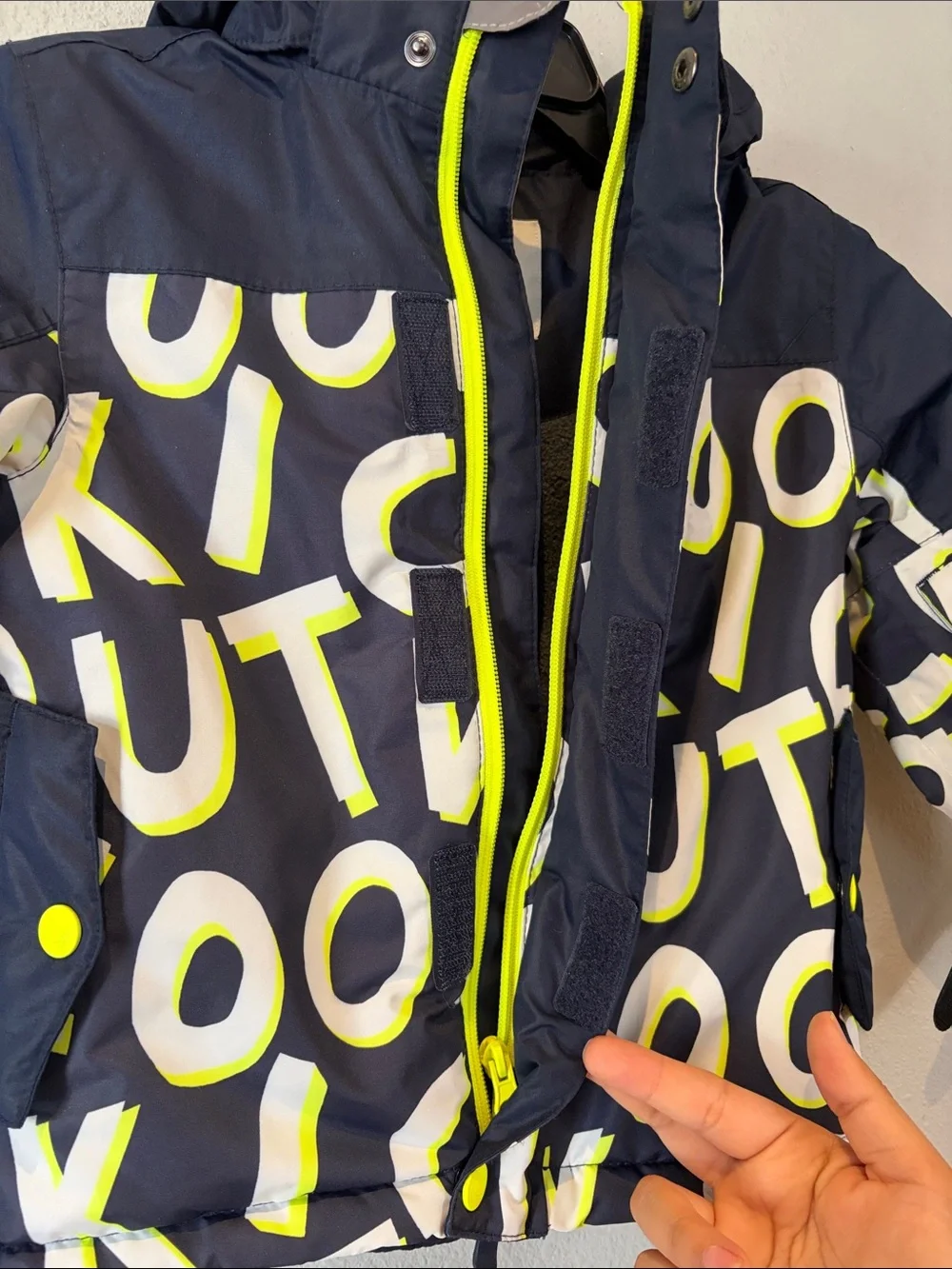 Boden kids snow jacket 2-3 year old